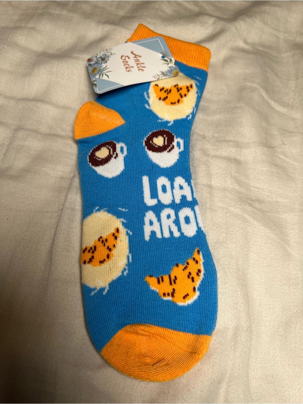 🎉5/$25 Breakfast Quarter Ankle Socks